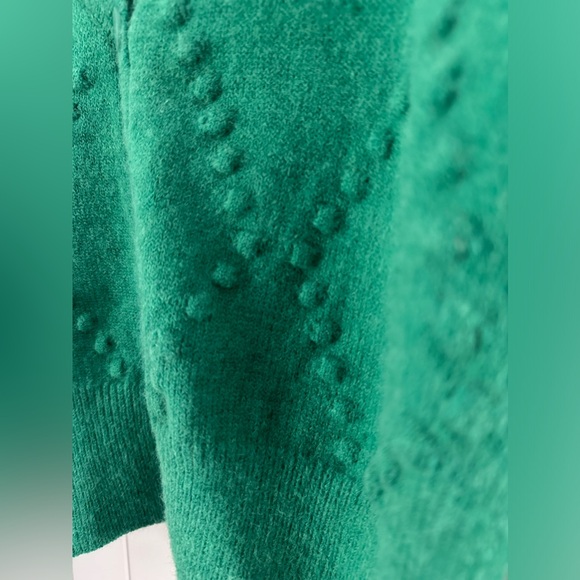 &Merci KELLY GREEN CARDIGAN SZ S - Picture 7 of 10